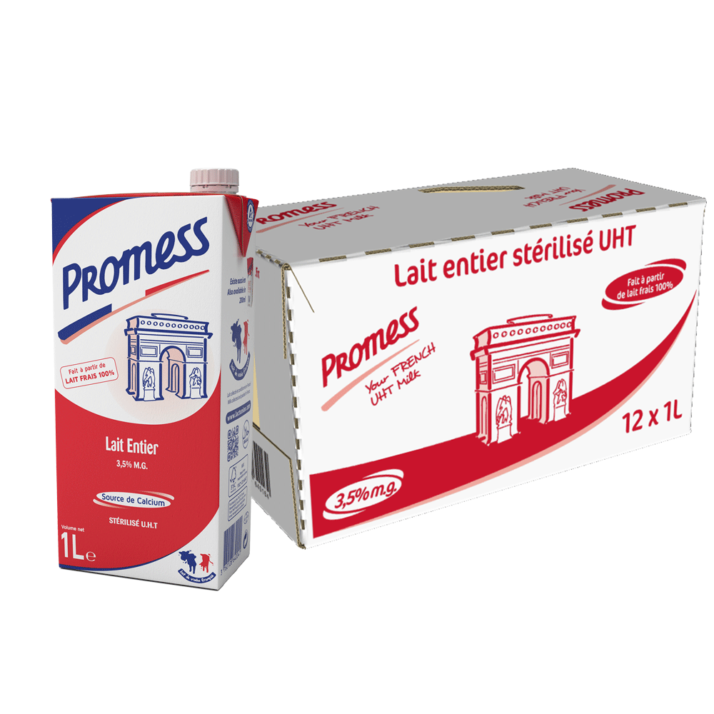 Lait entier français Promess
